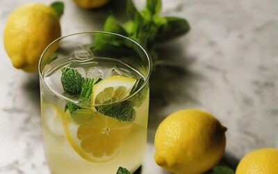 Llimonada amb menta