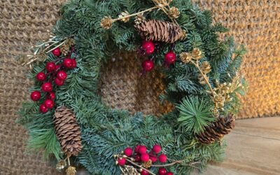 Corones d’advent, una tradició verda per aquest Nadal.